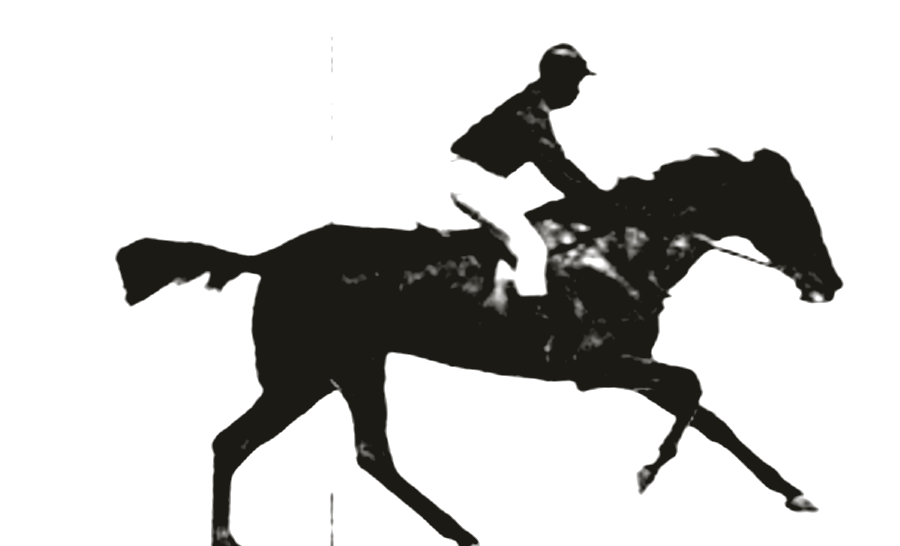 A galloping courier carrying a sealed credential